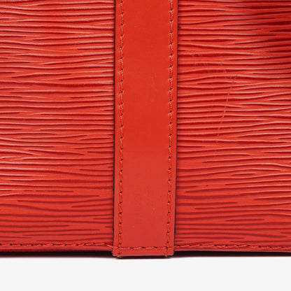 Louis Vuitton Petit Noe Schultertasche aus rotem Epi Leder