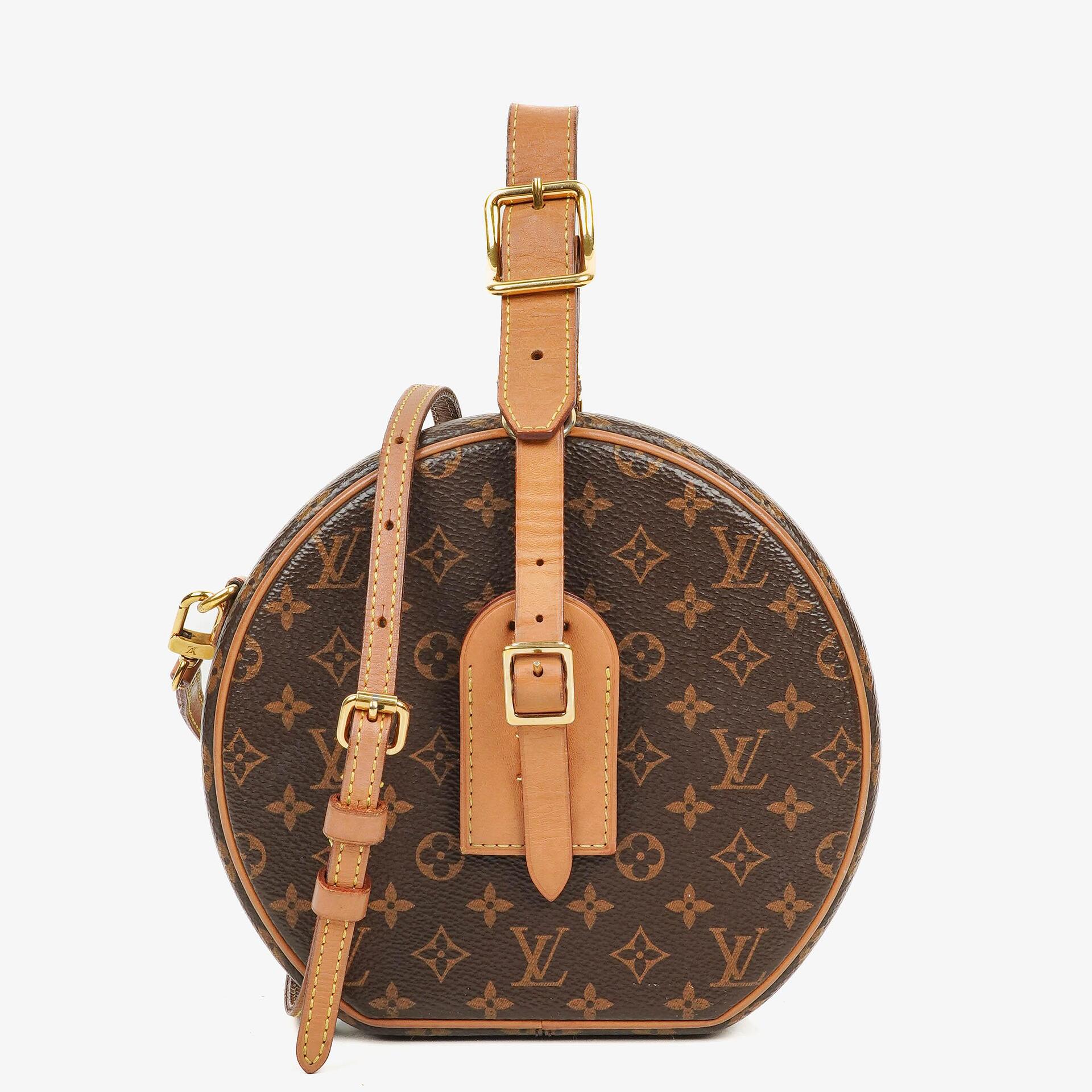 Louis Vuitton Petite Boite Chapeau Monogram Canvas Tasche