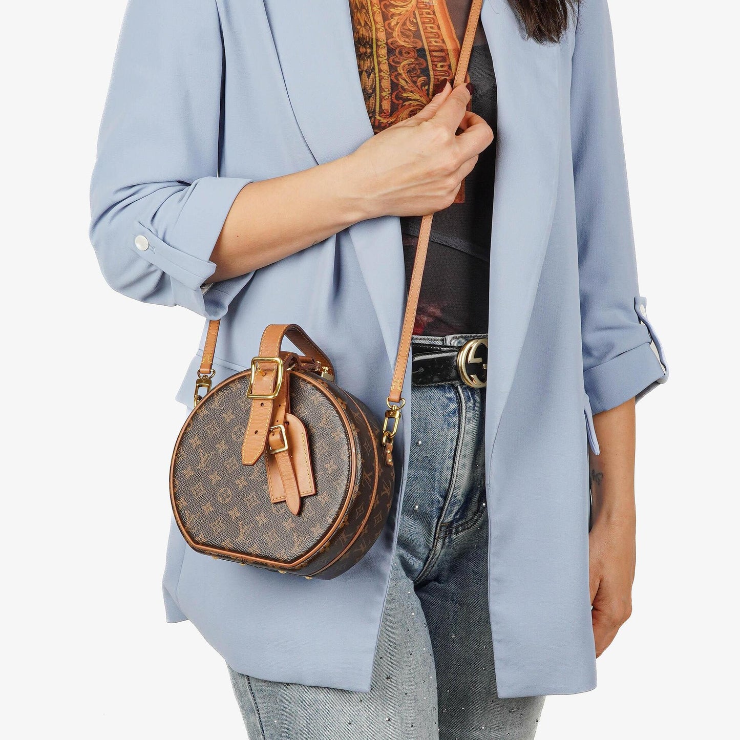 Louis Vuitton Petite Boite Chapeau Monogram Canvas Tasche