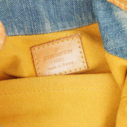 Louis Vuitton Pleaty Tasche aus Monogram Denim