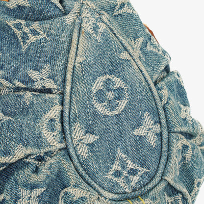 Louis Vuitton Pleaty Tasche aus Monogram Denim