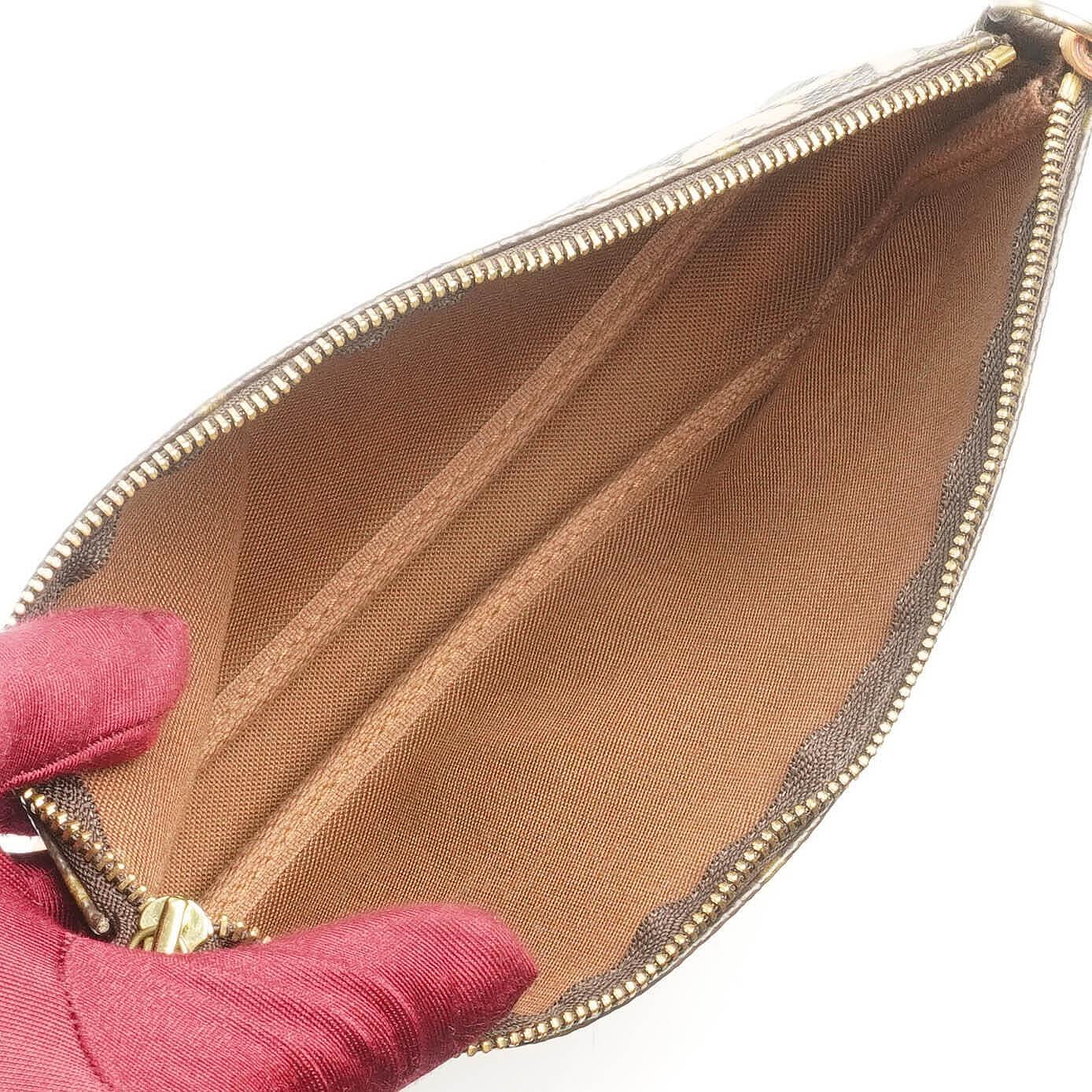 Louis Vuitton Pochette Accessoire in Monogram Graffiti Canvas Clutch Handtasche aus der Stephen Sprouse Kollektion