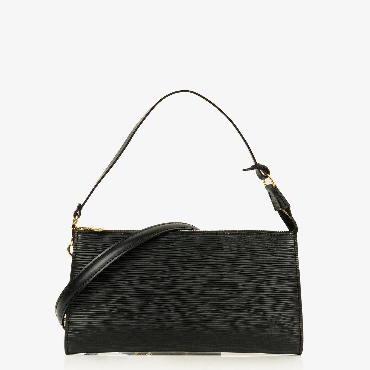 Louis Vuitton Pochette Accessoires Tasche aus schwarzem Epi Leder