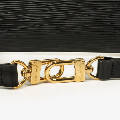 Louis Vuitton Pochette Accessoires Tasche aus schwarzem Epi Leder