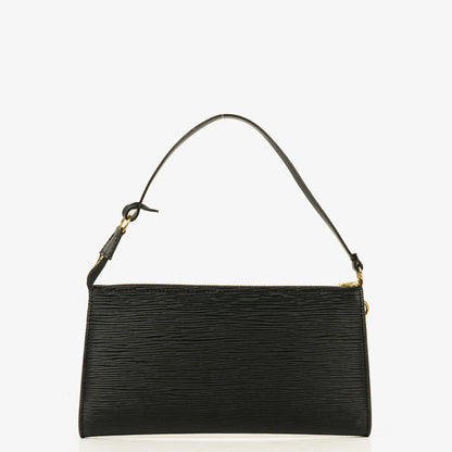 Louis Vuitton Pochette Accessoires Tasche aus schwarzem Epi Leder