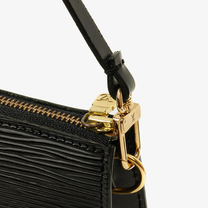 Louis Vuitton Pochette Accessoires Tasche aus schwarzem Epi Leder