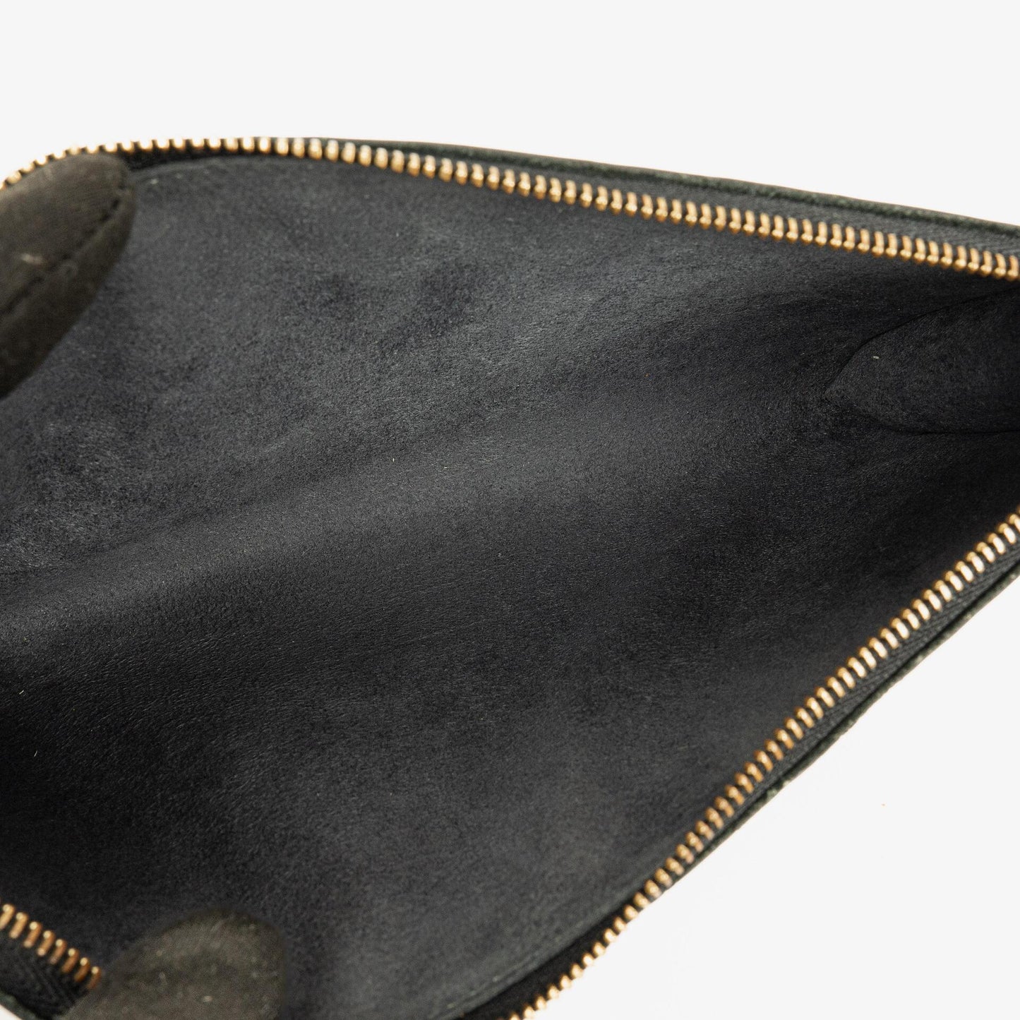 Louis Vuitton Pochette Accessoires Tasche aus schwarzem Epi Leder