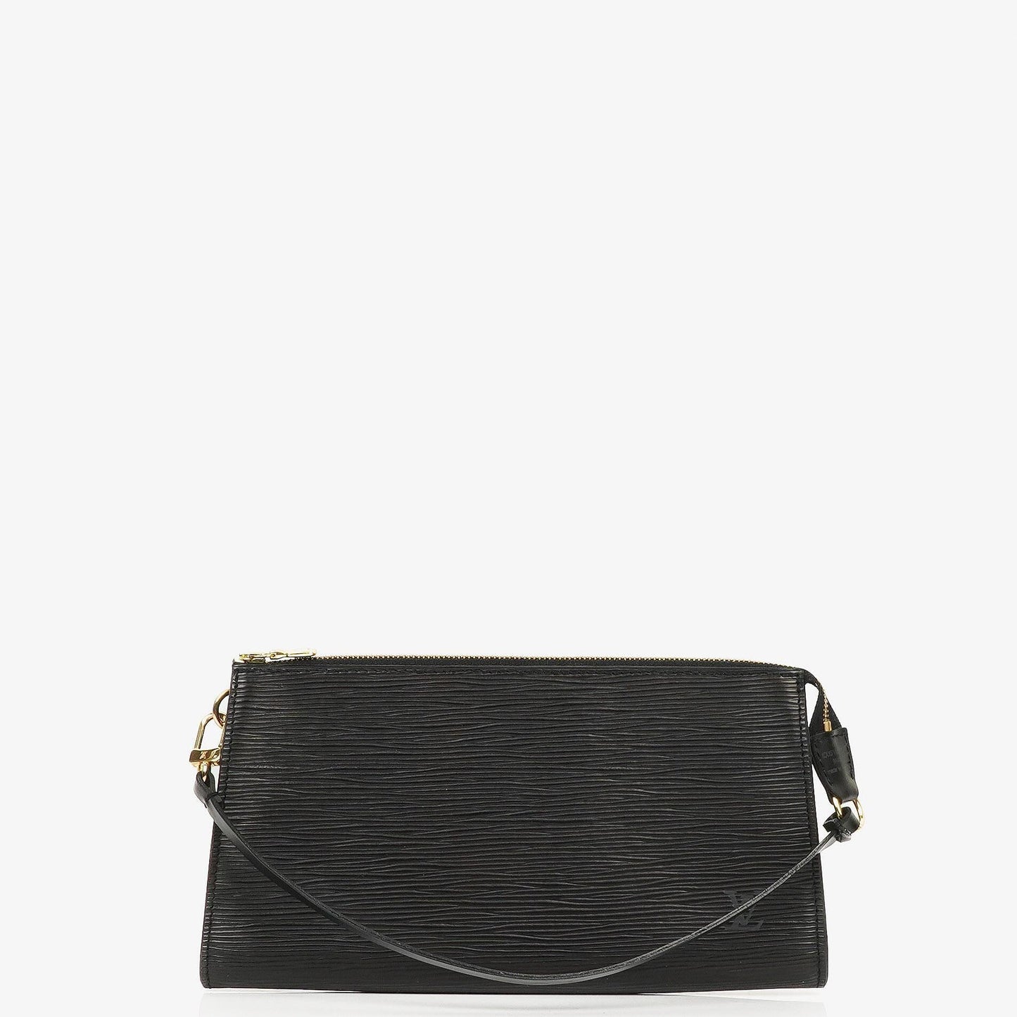 Louis Vuitton Pochette Accessoires Clutch aus schwarzem Epi Leder