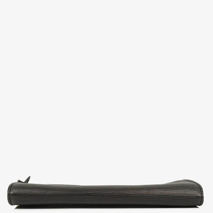 Louis Vuitton Pochette Accessoires Clutch aus schwarzem Epi Leder