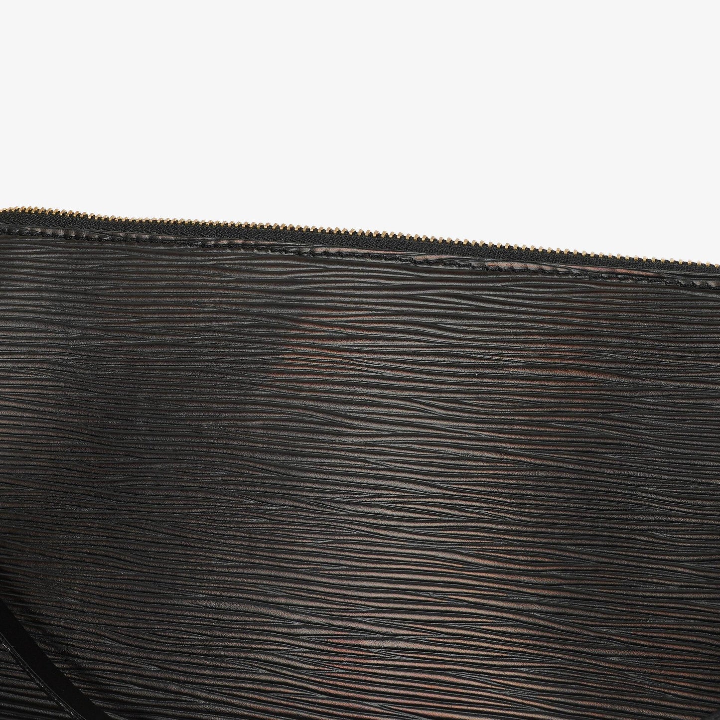 Louis Vuitton Pochette Accessoires Clutch aus schwarzem Epi Leder