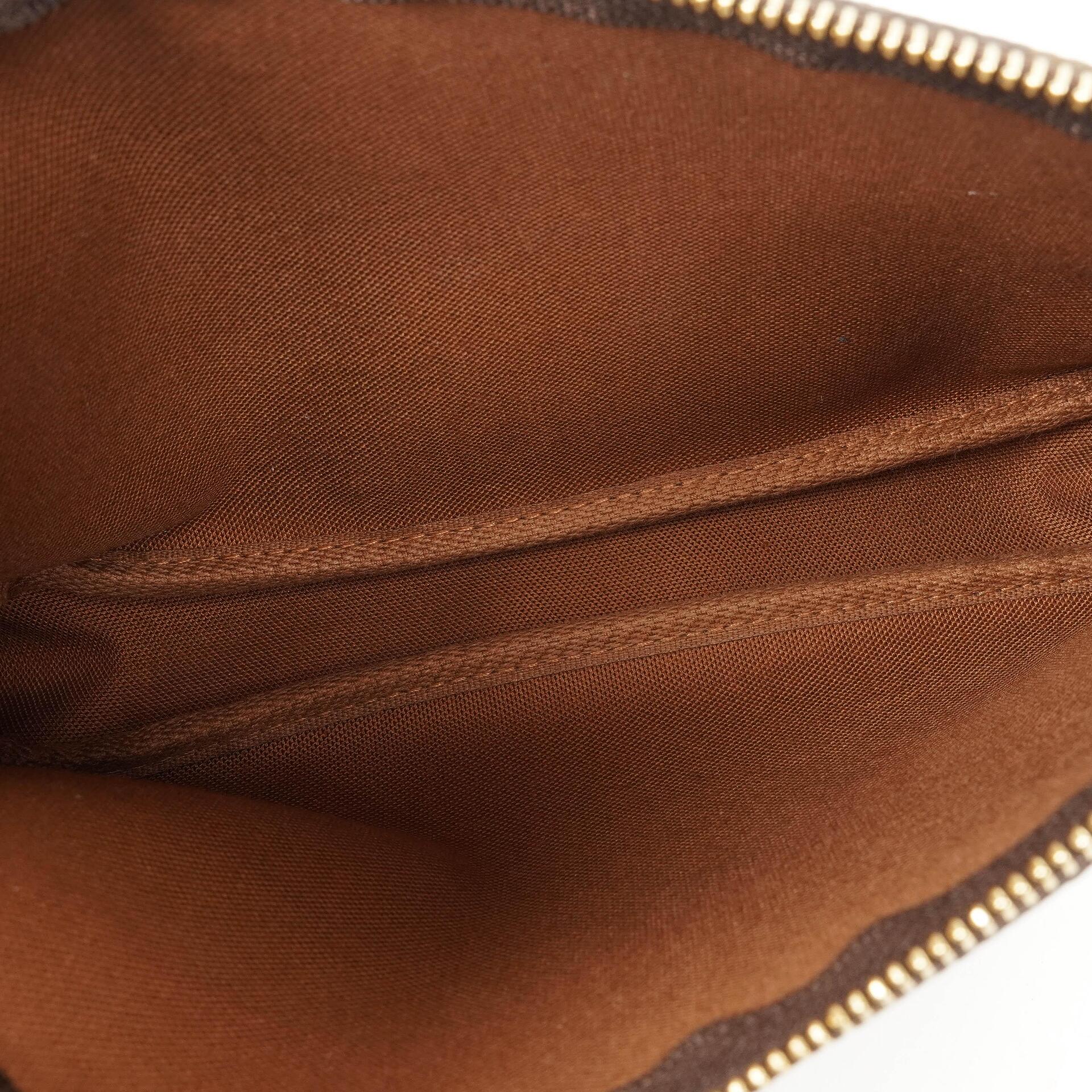 Louis Vuitton Pochette Accessoires Monogram Canvas Clutch Bag