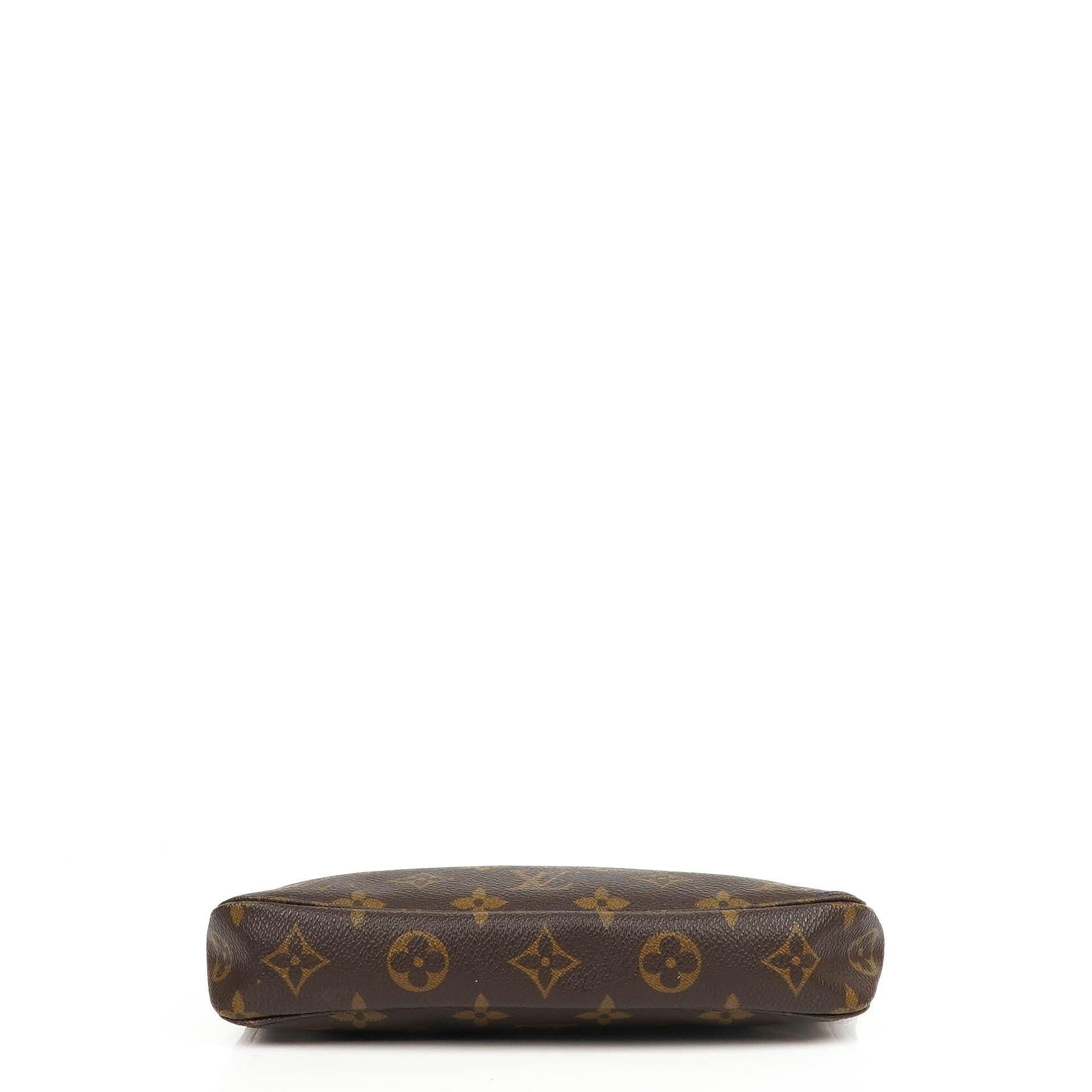Louis Vuitton Pochette Accessoires Monogram Canvas Clutch Bag