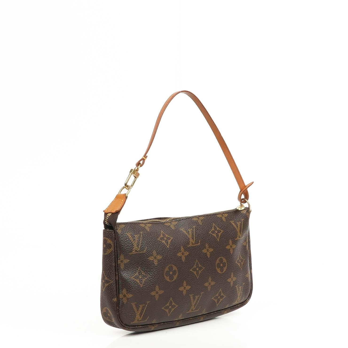 Louis Vuitton Pochette Accessoires Monogram Canvas Clutch Tasche