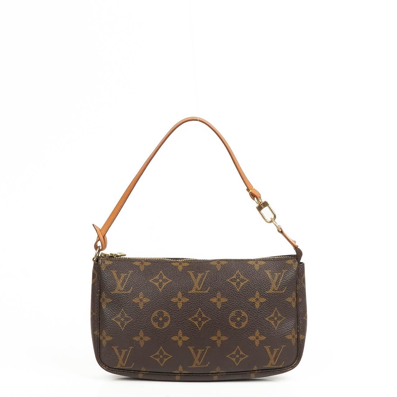 Louis Vuitton Pochette Accessoires Monogram Canvas Clutch Tasche