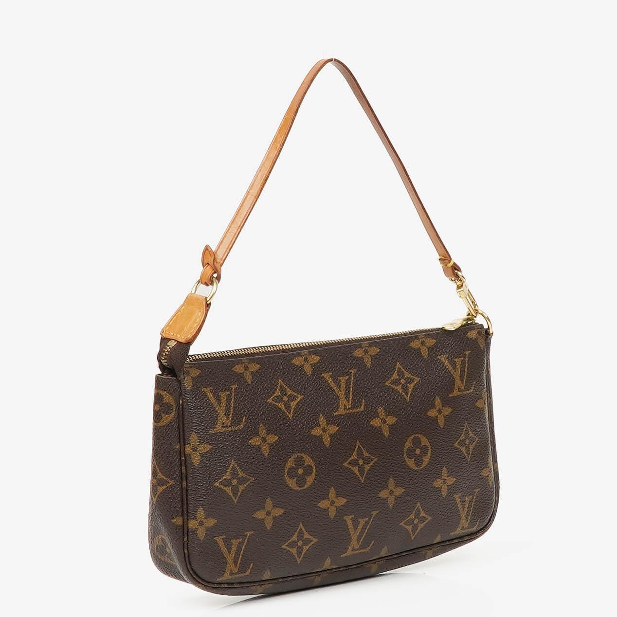 Louis Vuitton Pochette Accessoires Monogram Canvas Clutch Tasche