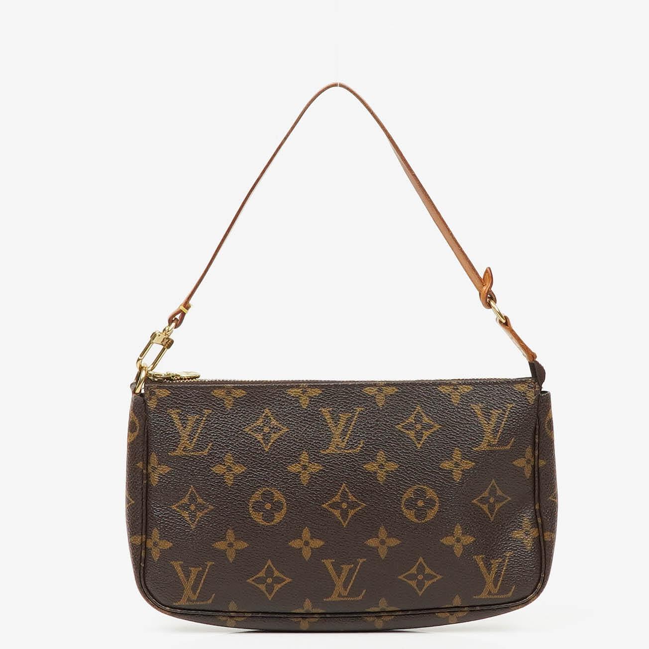 Louis Vuitton Pochette Accessoires Monogram Canvas Clutch Tasche
