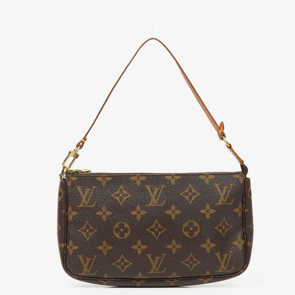 Louis Vuitton Pochette Accessoires Monogram Canvas Clutch Tasche