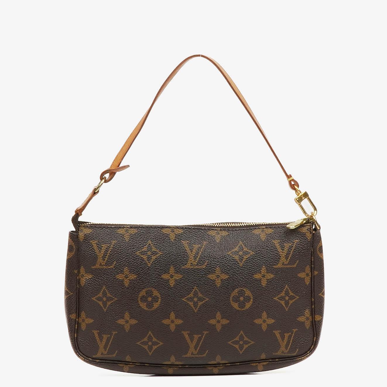 Louis Vuitton Pochette Accessoires Monogram Canvas Clutch Tasche