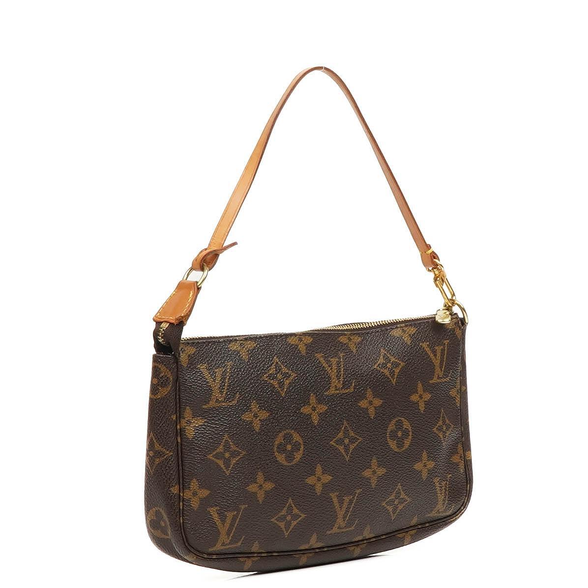 Louis Vuitton Pochette Accessoires Monogram Canvas Clutch Tasche