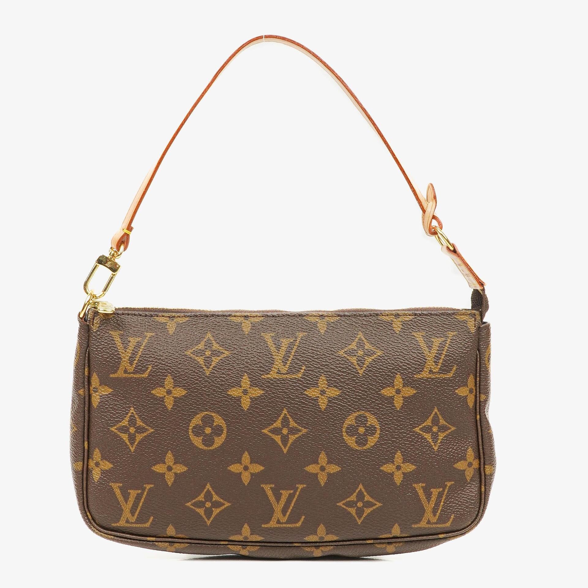 Louis Vuitton Pochette Accessoires Clutch aus Monogram Canvas