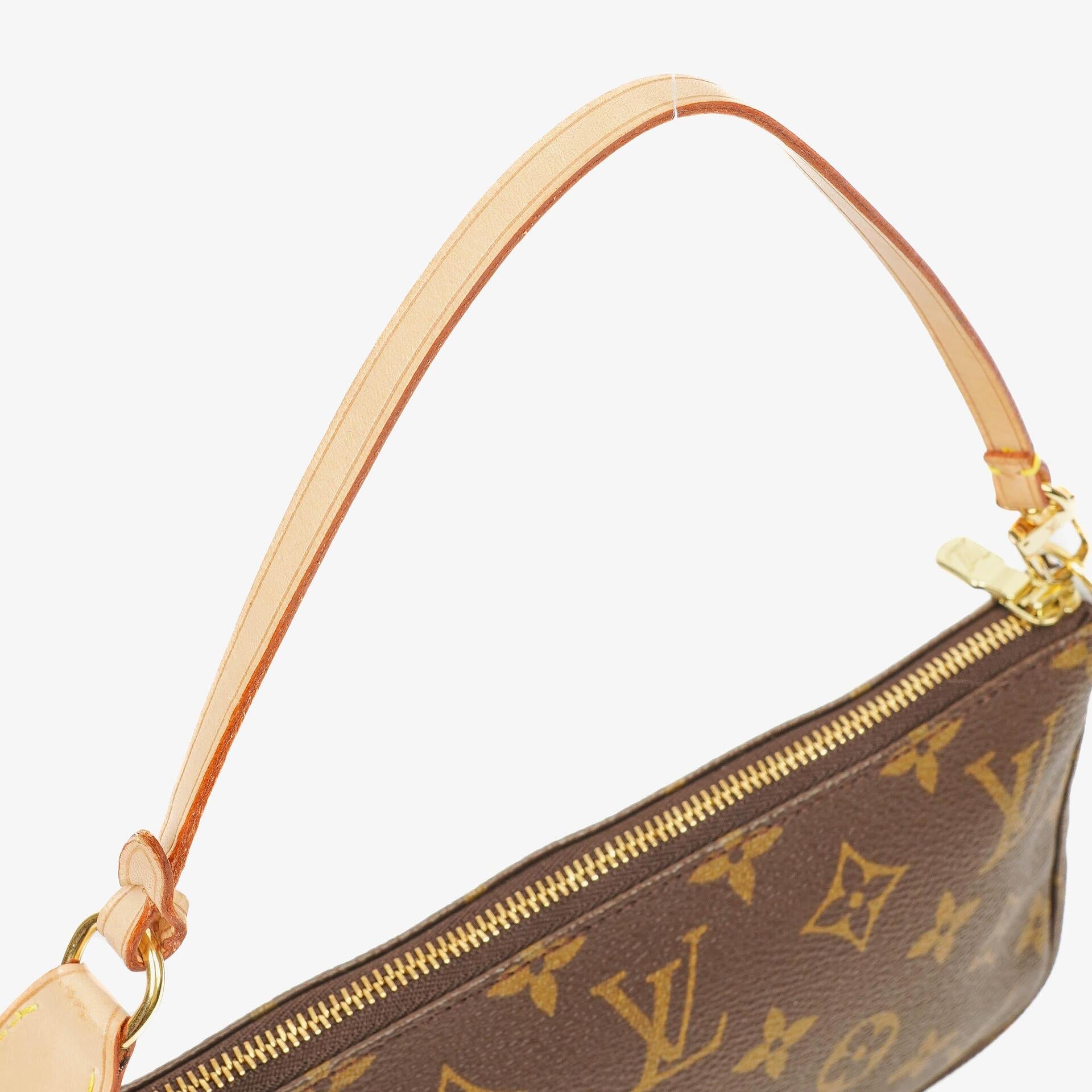 Louis Vuitton Pochette Accessoires Clutch aus Monogram Canvas