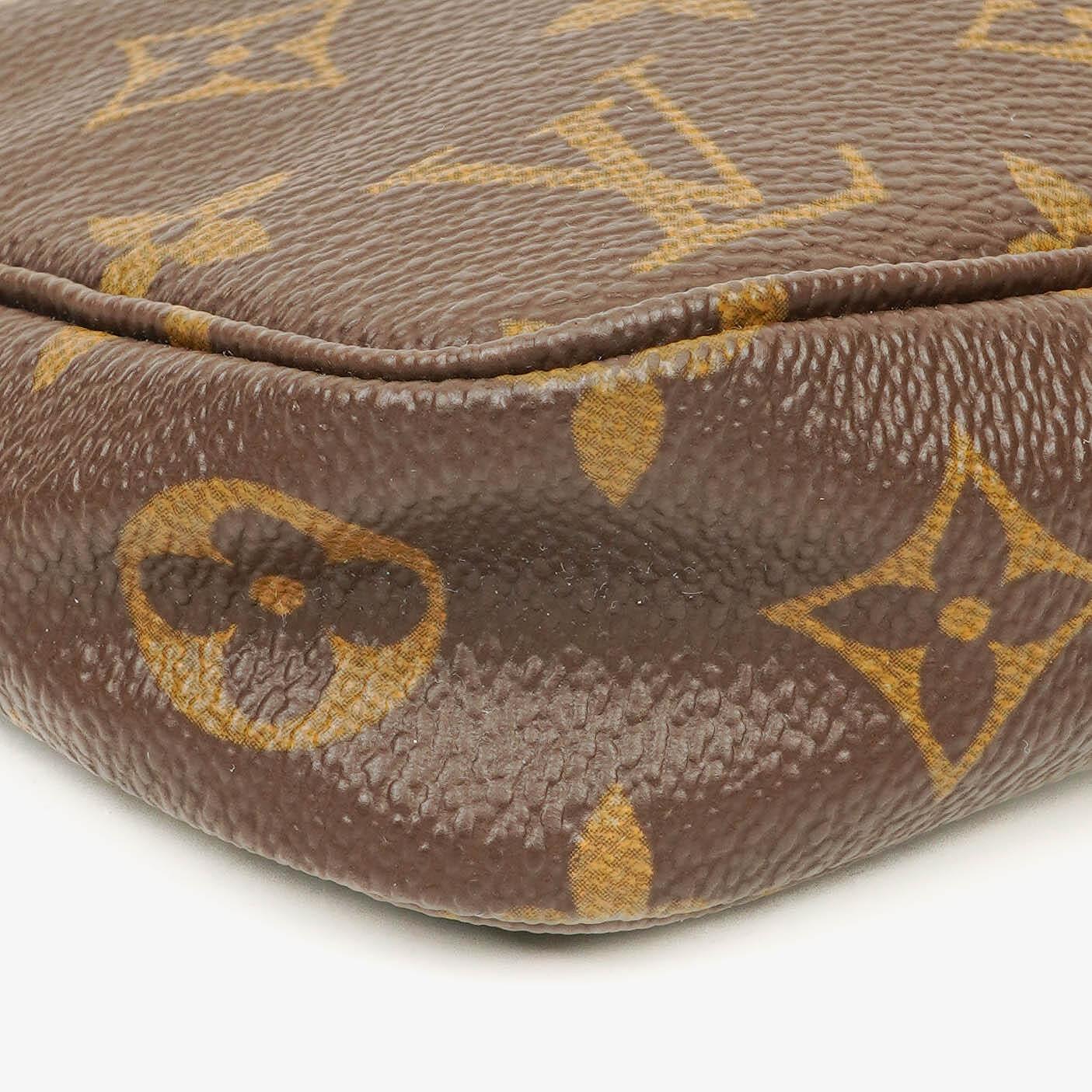 Louis Vuitton Pochette Accessoires Clutch aus Monogram Canvas