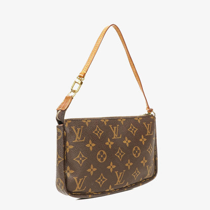 Louis Vuitton Pochette Accessoires Clutch aus Monogram Canvas