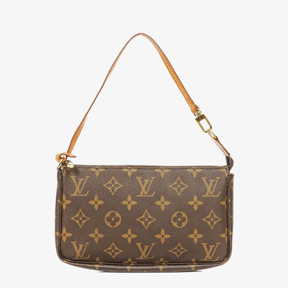 Louis Vuitton Pochette Accessoires Clutch aus Monogram Canvas