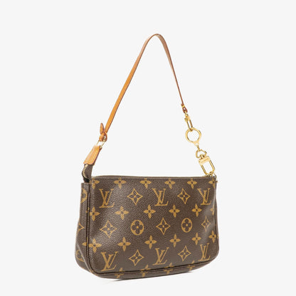 Louis Vuitton Pochette Accessoires Clutch aus Monogram Canvas