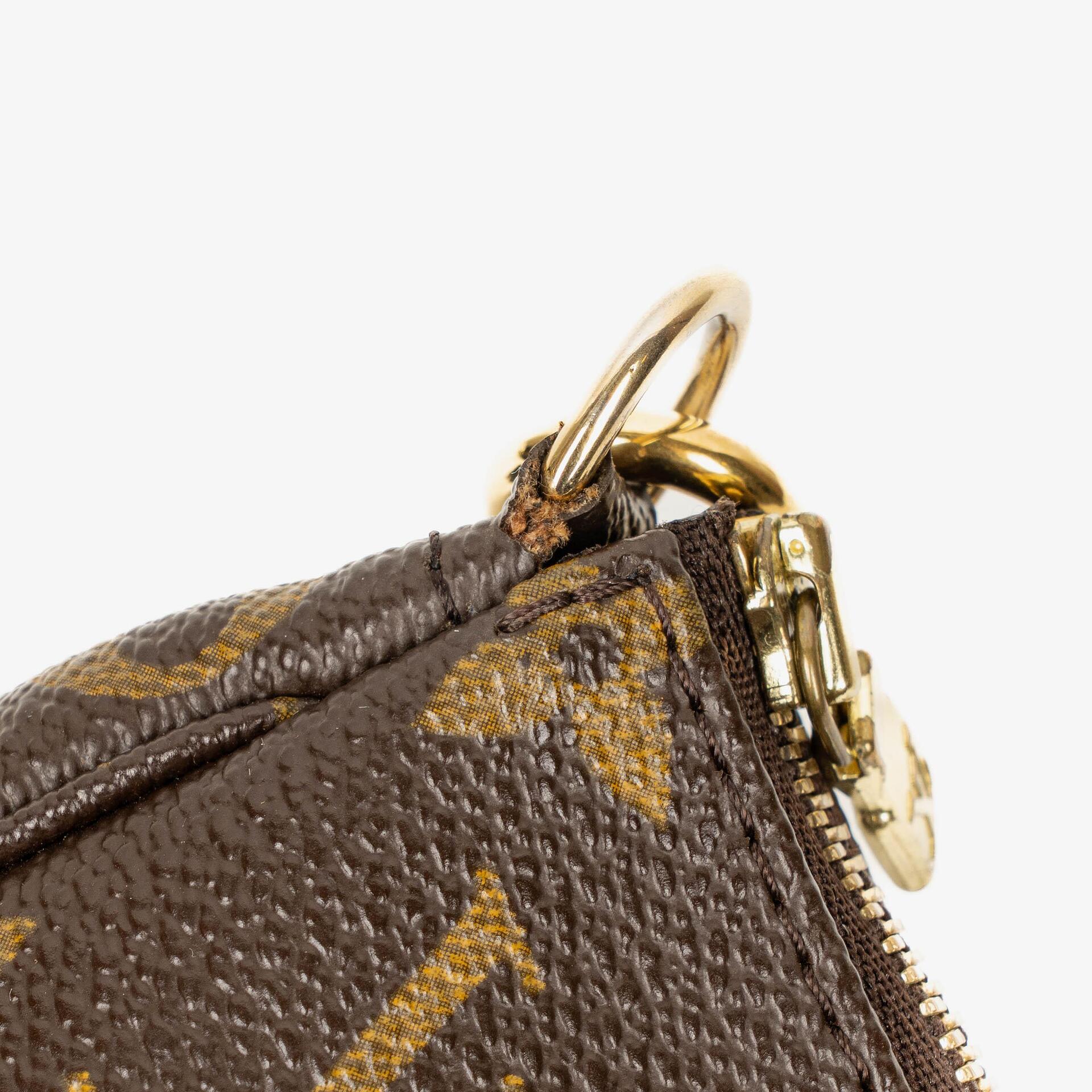 Louis Vuitton Pochette Accessoires Clutch aus Monogram Canvas