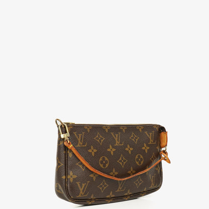 Louis Vuitton Pochette Accessoires Clutch aus Monogram Canvas