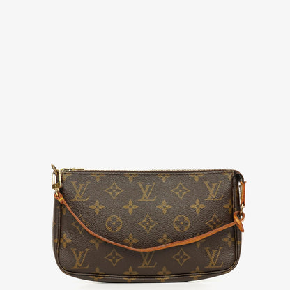 Louis Vuitton Pochette Accessoires Clutch aus Monogram Canvas