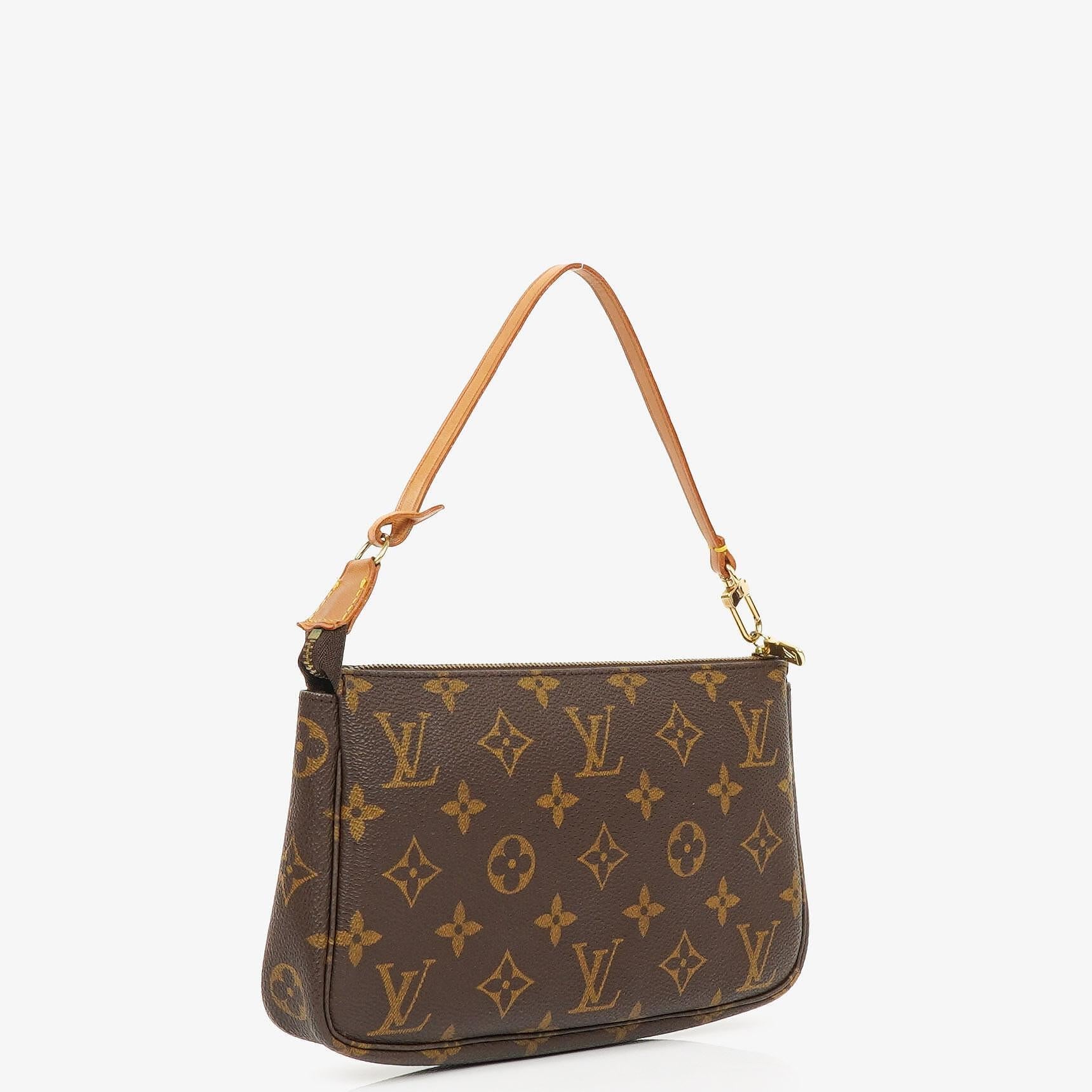 Louis Vuitton Pochette Accessoires Monogram Canvas Clutch Tasche