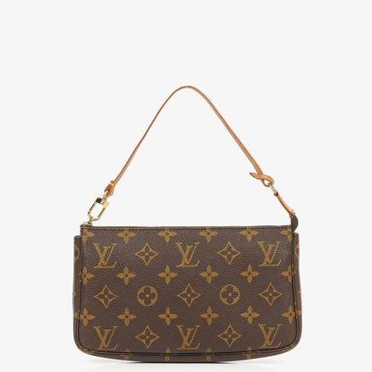 Louis Vuitton Pochette Accessoires Monogram Canvas Clutch Tasche