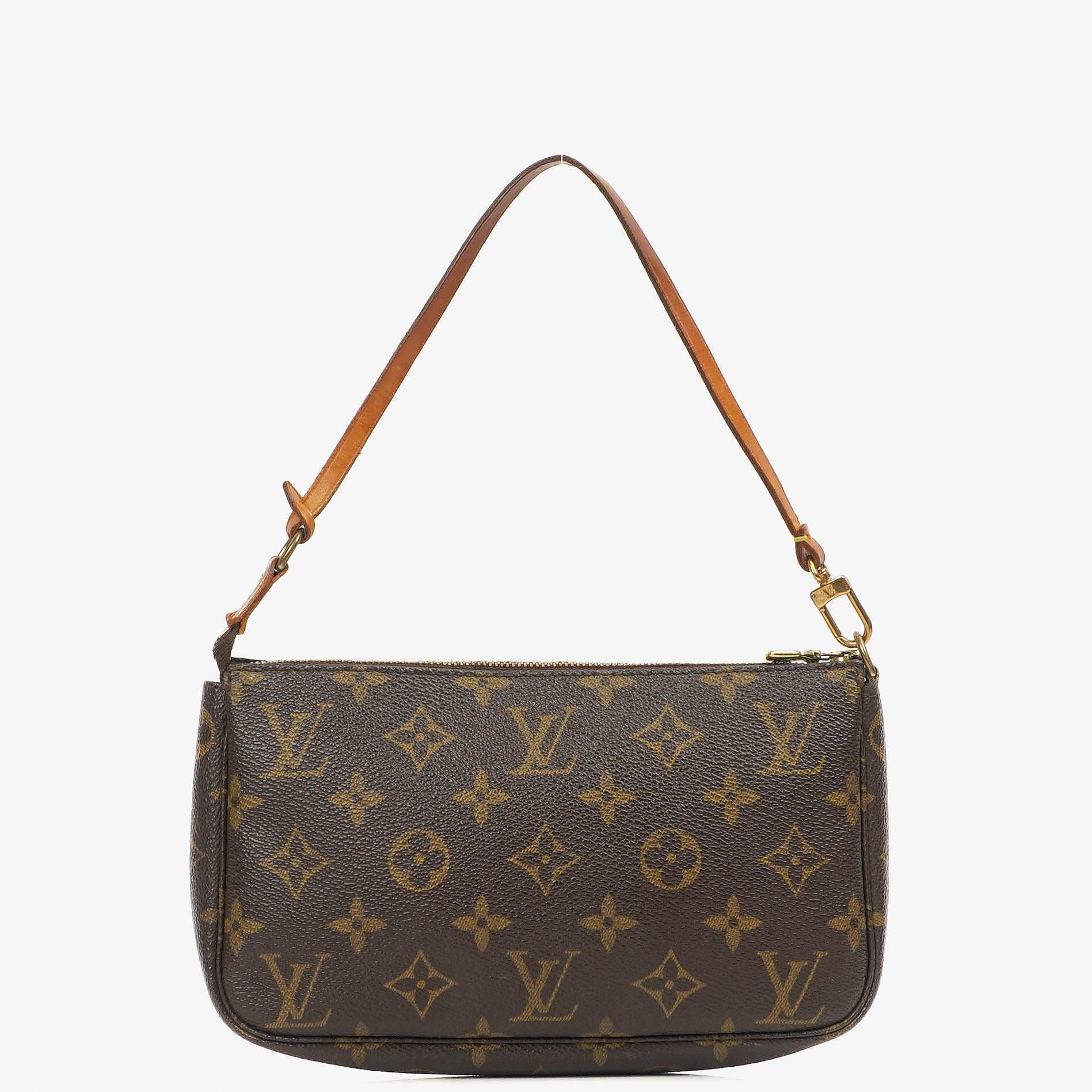 Louis Vuitton Pochette Accessoires Monogram Canvas Clutch Handtasche