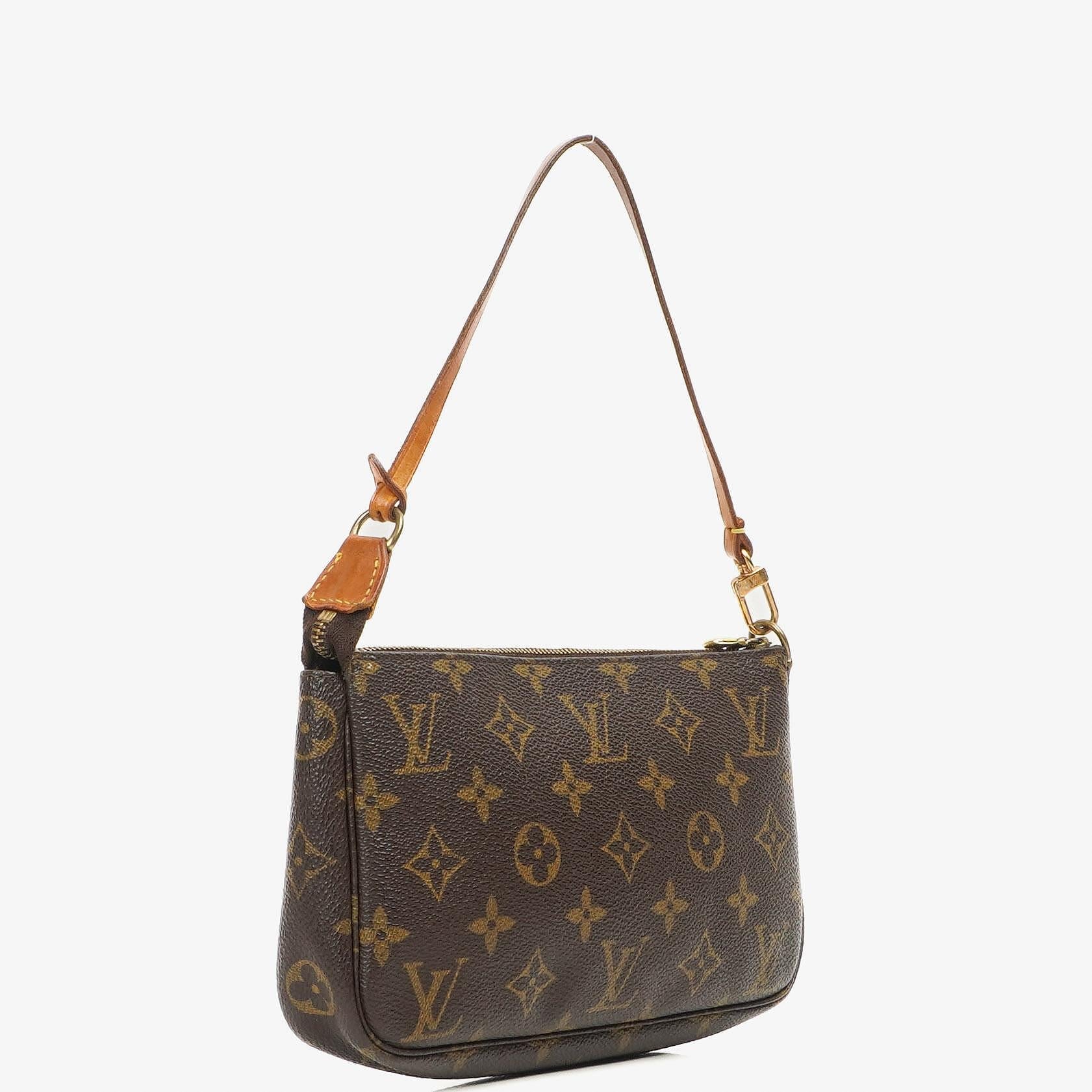 Louis Vuitton Pochette Accessoires Monogram Canvas Clutch Handtasche