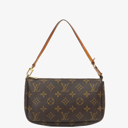 Louis Vuitton Pochette Accessoires Monogram Canvas Clutch Handtasche