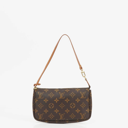 Louis Vuitton Pochette Accessoires Clutch Handtasche Monogram Canvas