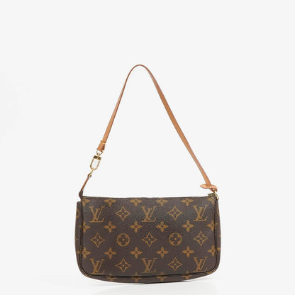 Louis Vuitton Pochette Accessoires Clutch Handtasche Monogram Canvas