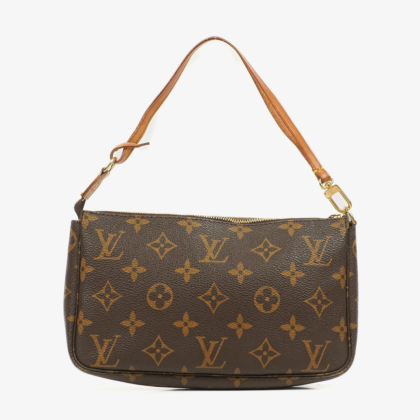 Louis Vuitton Pochette Accessoires Clutch-Handtasche aus Monogram Canvas