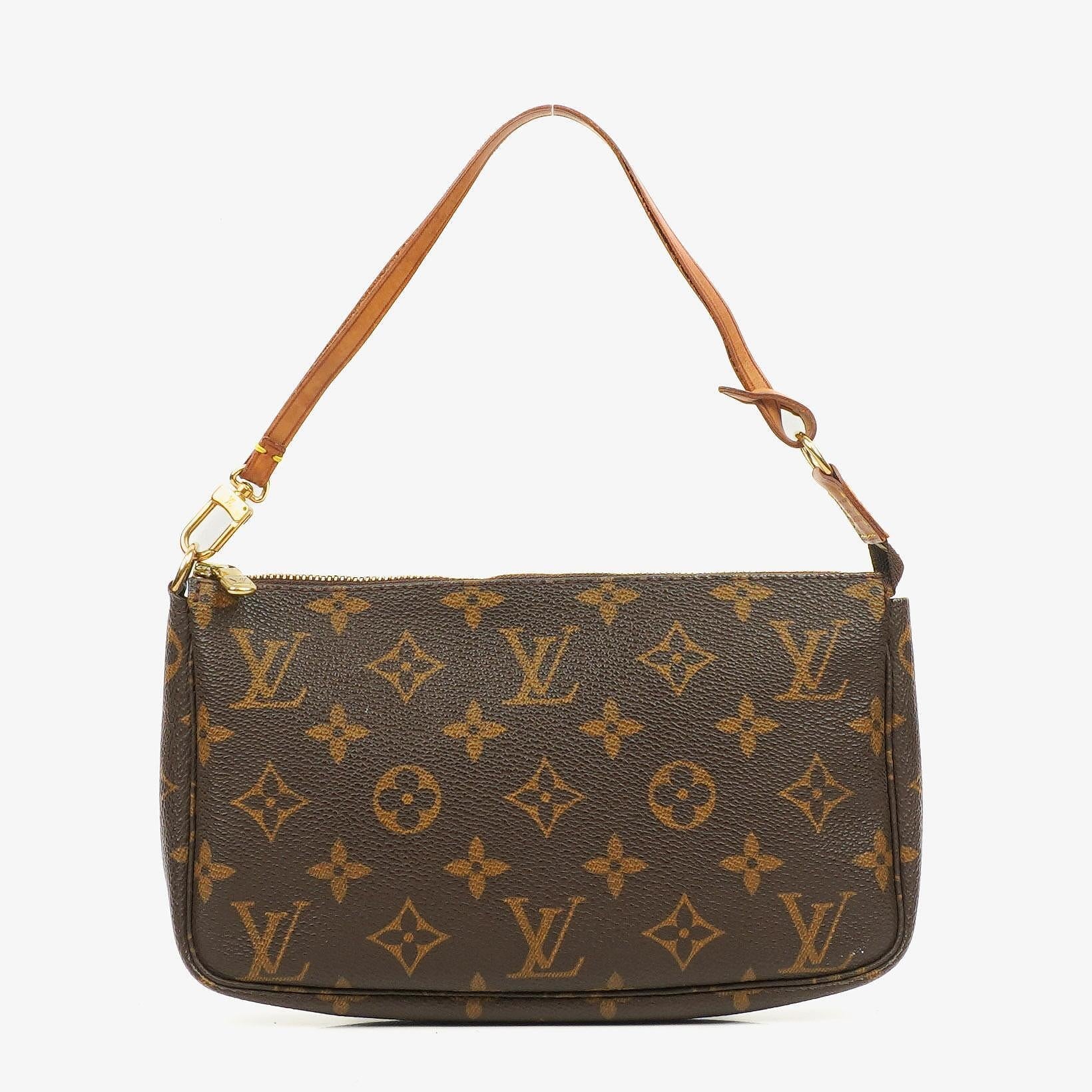 Louis Vuitton Pochette Accessoires Clutch-Handtasche aus Monogram Canvas