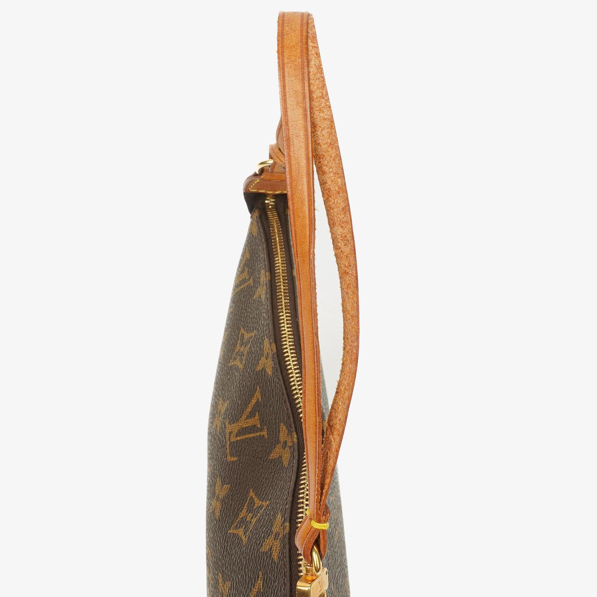 Louis Vuitton Pochette Accessoires Clutch-Handtasche aus Monogram Canvas