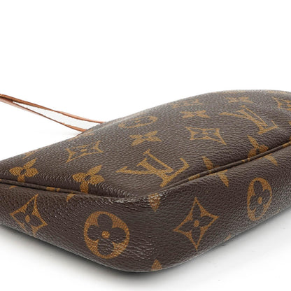 Louis Vuitton Pochette Accessoires Clutch-Handtasche aus Monogram Canvas