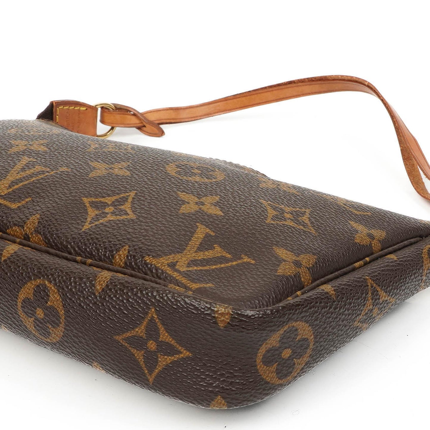 Louis Vuitton Pochette Accessoires Clutch-Handtasche aus Monogram Canvas