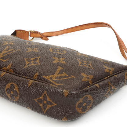 Louis Vuitton Pochette Accessoires Clutch-Handtasche aus Monogram Canvas