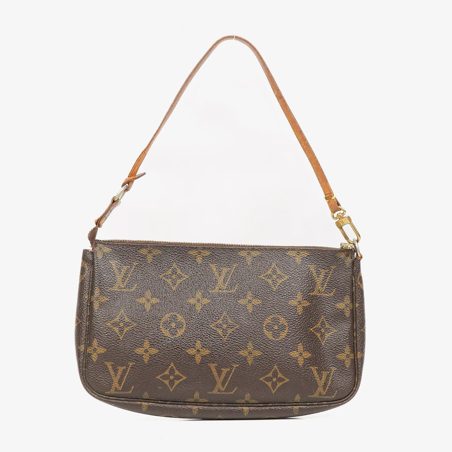 Louis Vuitton Pochette Accessoires Clutch-Handtasche aus Monogram Canvas