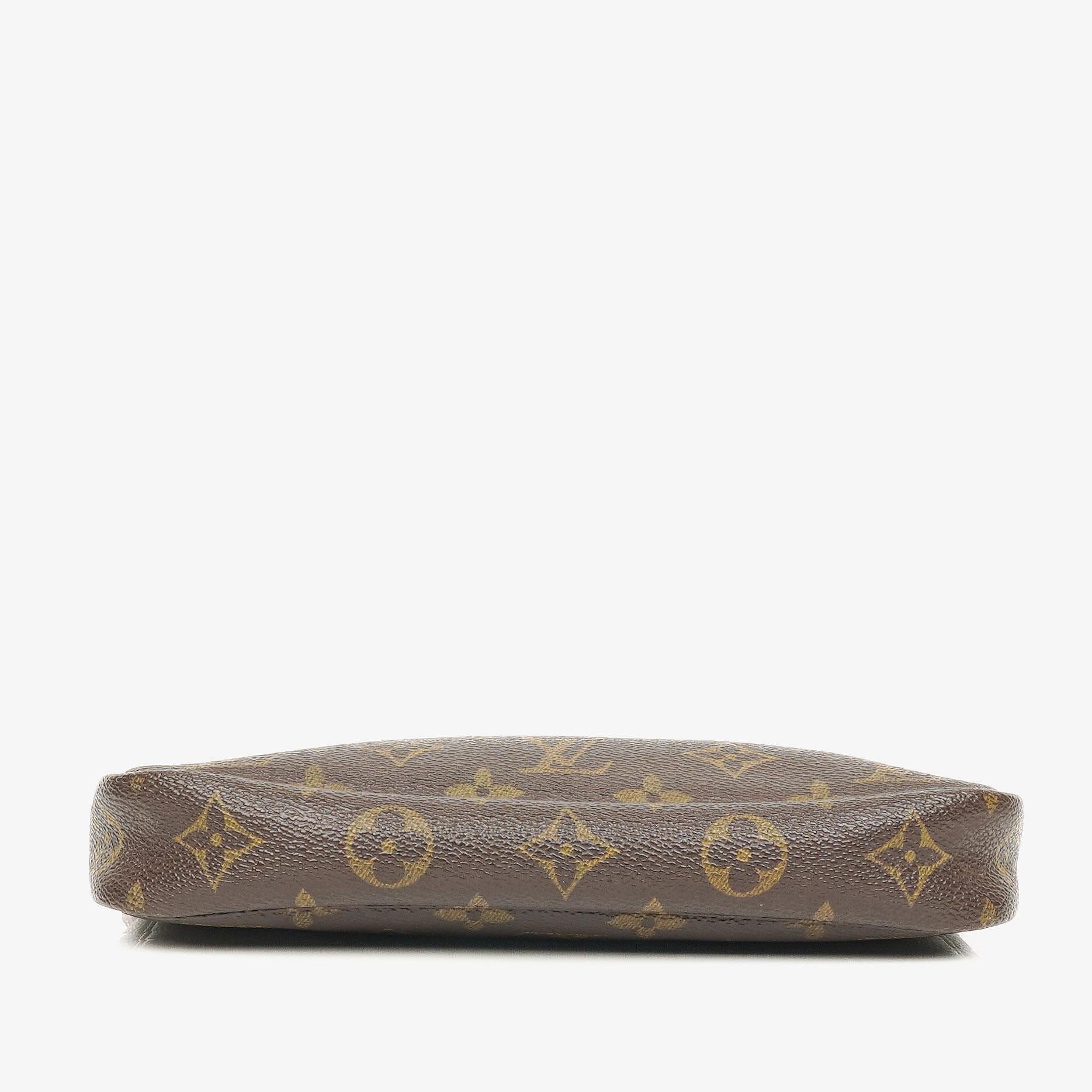 Louis Vuitton Pochette Accessoires Clutch-Handtasche aus Monogram Canvas