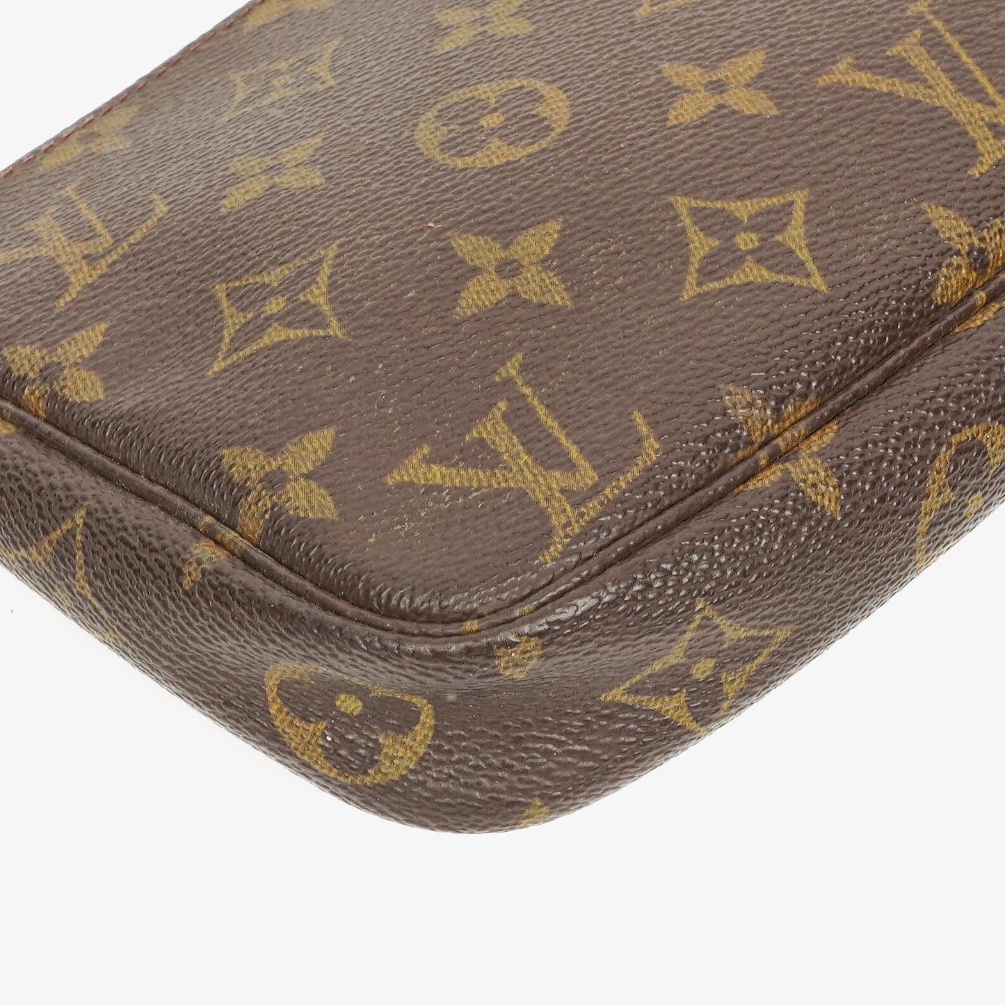 Louis Vuitton Pochette Accessoires Clutch-Handtasche aus Monogram Canvas