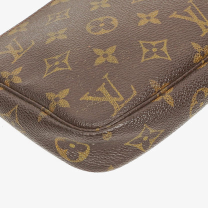 Louis Vuitton Pochette Accessoires Clutch-Handtasche aus Monogram Canvas