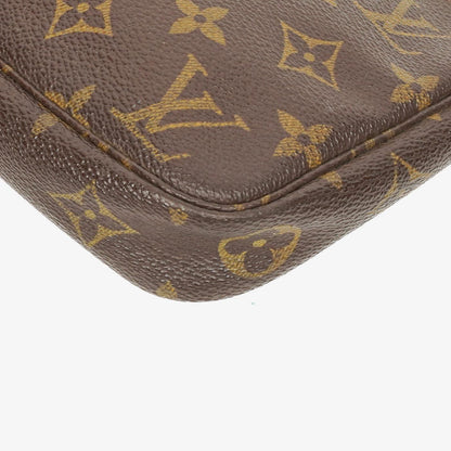 Louis Vuitton Pochette Accessoires Clutch-Handtasche aus Monogram Canvas